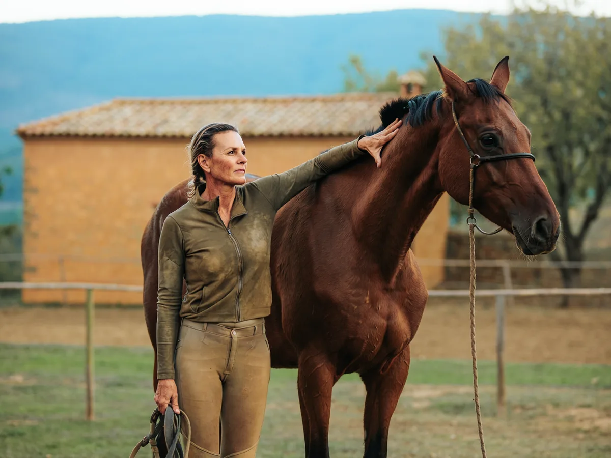 Cours d'équitation à Condorcet, Drôme